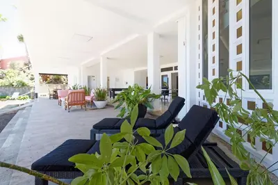 Zona de estar de La Ideal Mansion by VillaGranCanaria