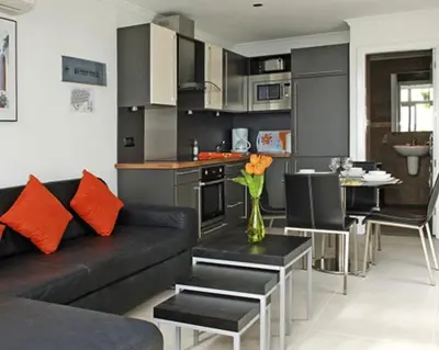 Una cocina o zona de cocina en Bahia & Ocean Views - Holiday Club Deluxe Private Suite