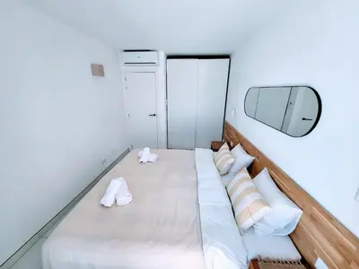 Cama o camas de una habitación en Gran Ocean View