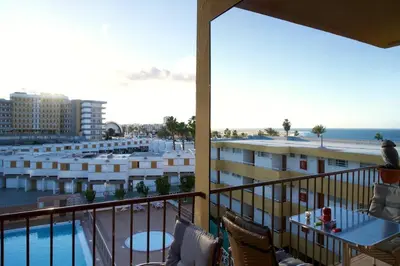 Un balcón o terraza de Apartment Mananem