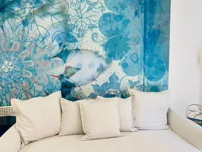 Cama o camas de una habitación en Salvador Cuyas 