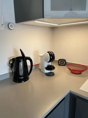 Una cocina o zona de cocina en Residencia MIRAPUERTO