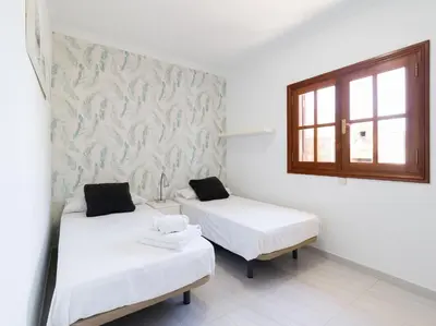 Cama o camas de una habitación en Sonnenland Hill Villas