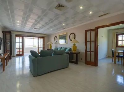 Zona de estar de Sonnenland Hill Villas