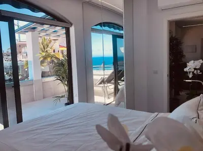 Cama o camas de una habitación en Welcome to your paradise at Puerto Rico de Gran Canaria!