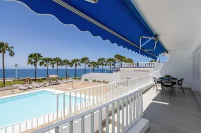 Piscina en o cerca de Apartamento vistas al mar en Pasito PM29