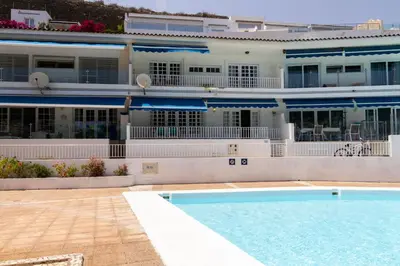 Piscina en o cerca de Apartamento vistas al mar en Pasito PM29
