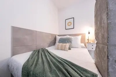 Cama o camas de una habitación en Canary Dream Studio