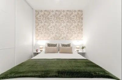 Cama o camas de una habitación en Lindamar Canteras Beach House