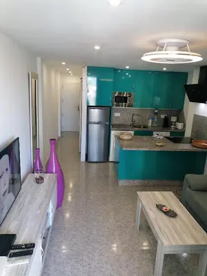 Una cocina o zona de cocina en Mama Yumbo