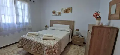 Cama o camas de una habitación en Altillo Vista Mar