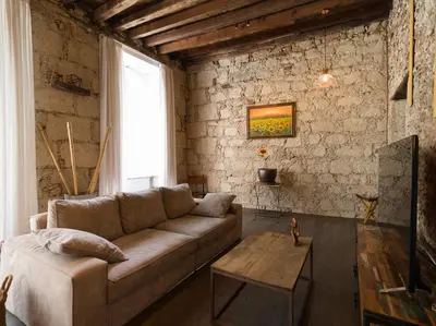 Zona de estar de Historical Urban House in Triana Private Chill-out