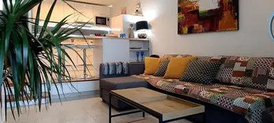 Zona de estar de Playa del ingles Tamaran apartamento 509