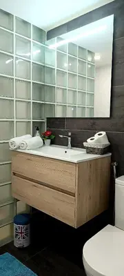 Un baño de Playa del ingles Tamaran apartamento 509
