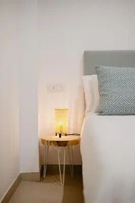 Cama o camas de una habitación en Las Canteras Beach Suites