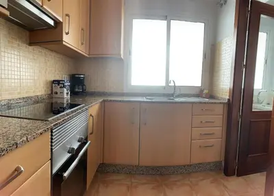 Una cocina o zona de cocina en Viviendas Vacacionales en el centro de Valleseco By Artenatur